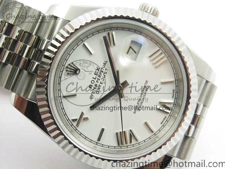 Dial SS Bracelet 126334 A3235 on Markers Best Jubilee 904L 1:1 DateJust Noob Roman Edition White 0214